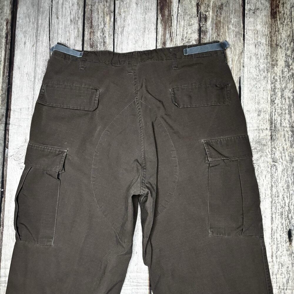 Propper Pants Mens 38/33 Large Long Brown Cargo Ripstop Work Wear Utility Combat - Picture 10 of 14
